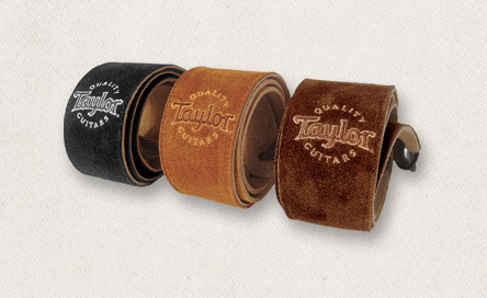 Taylor Guitars suede/web guitar straps