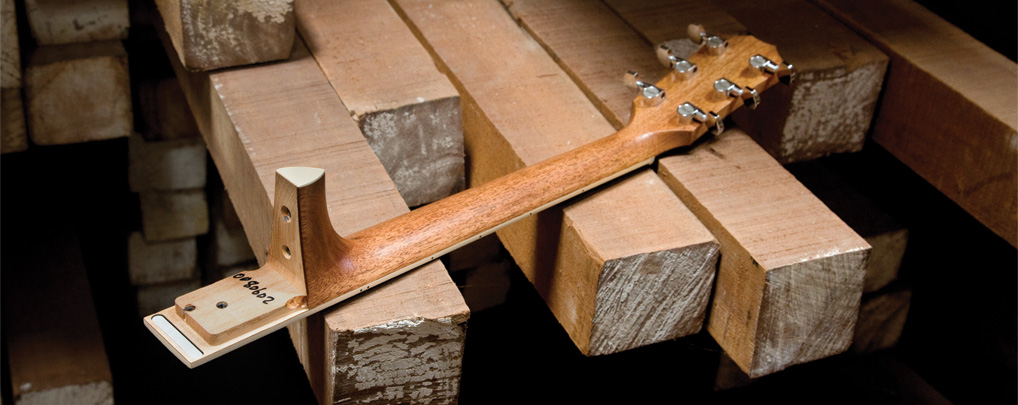 bent guitar neck