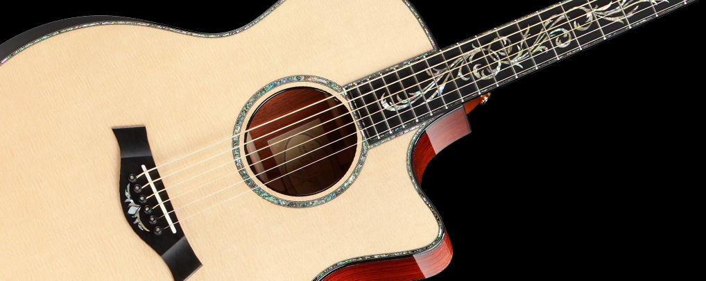 Browse Taylor guitars by guitar series.