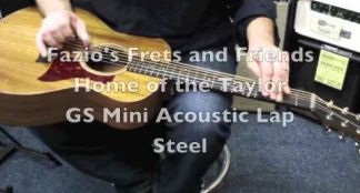 2012 Taylor GS Mini Mahogany Acoustic Lap Steel