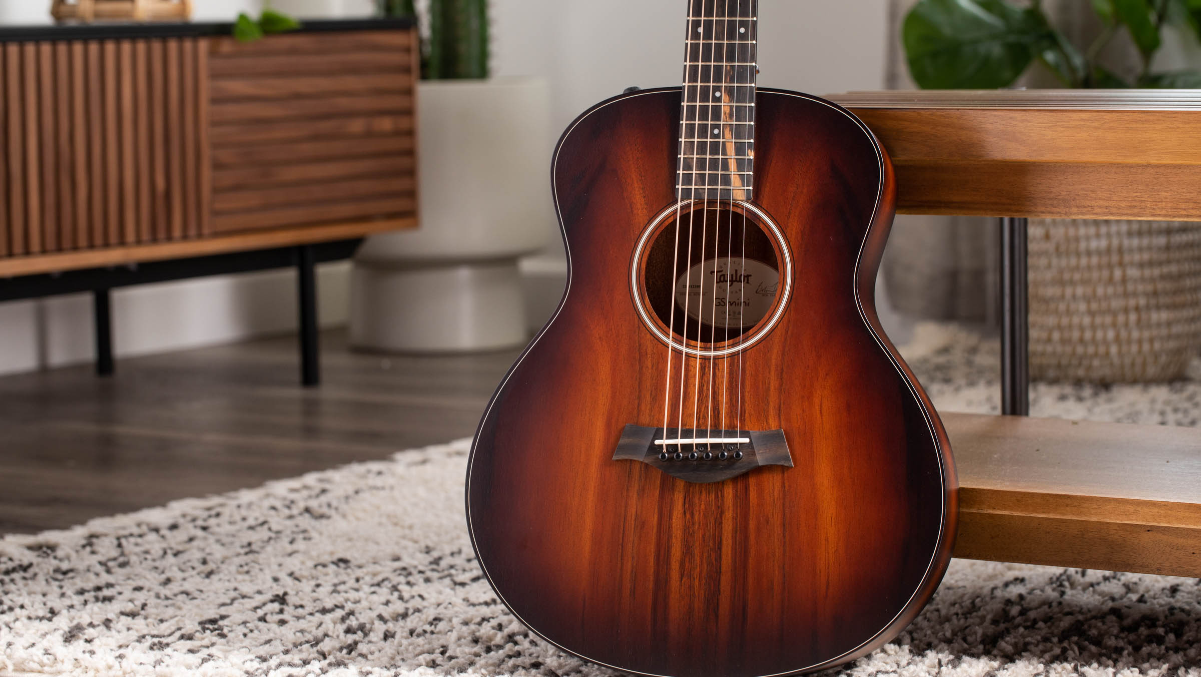 GS Mini-e Koa Plus Layered Koa Acoustic-Electric Guitar | Taylor 