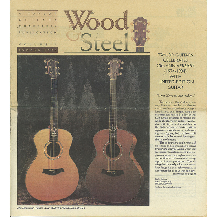 First Issue of Wood&Steel