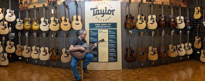 Carlton Music Center Lakeland Taylor Guitars