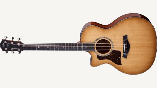 Taylor left handed acoustic electric hot sale guitar