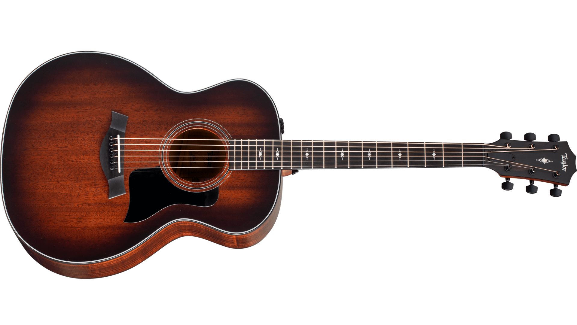 Taylor 2021 724ce Walnut Limited-Edition V-Class Grand Auditorium  Acoustic-Electric Guitar Shaded Edge Burst