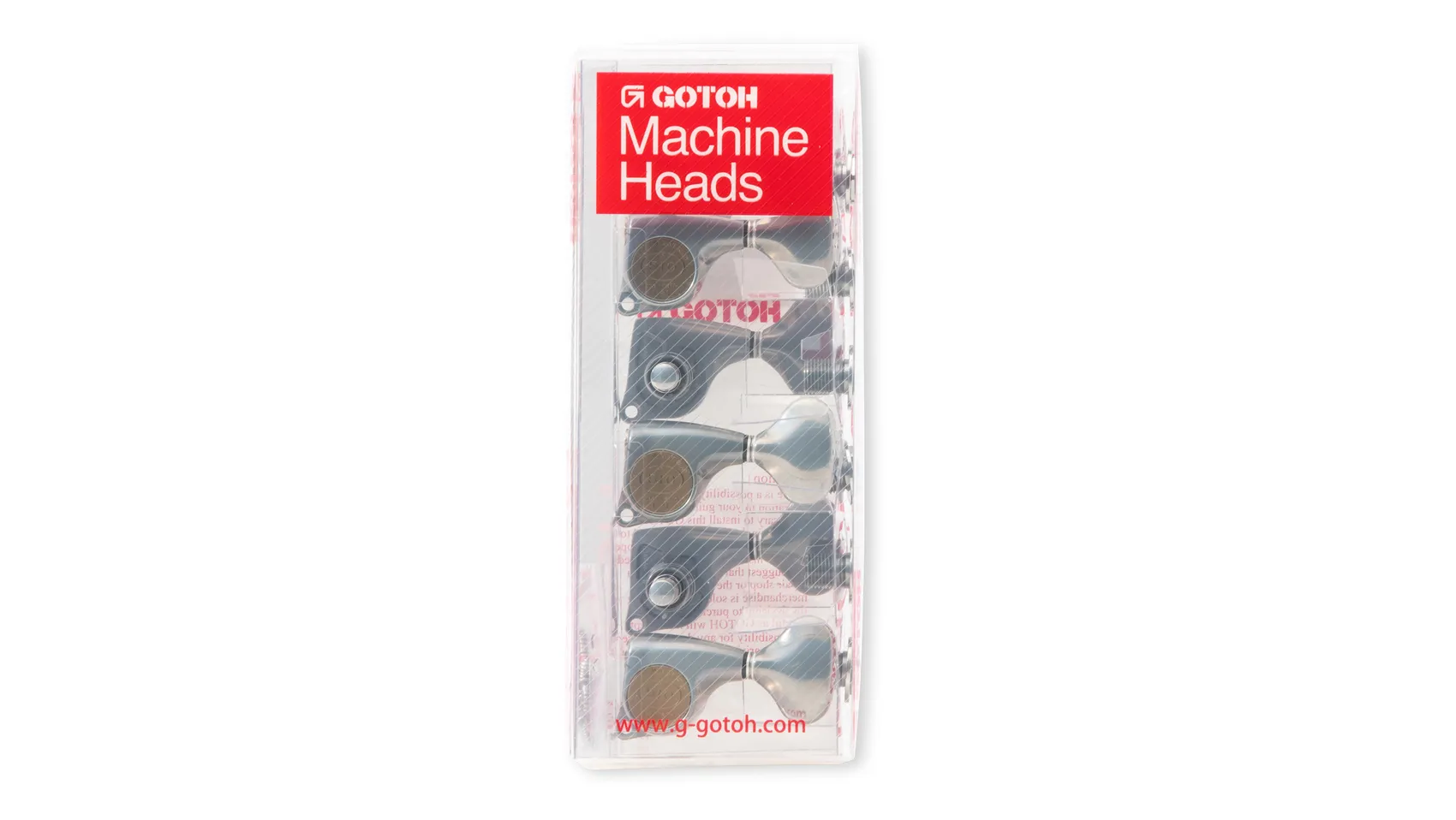 Gotoh Guitar Tuners 1:21 - 6-String, Antique Chrome | Taylor Guitars