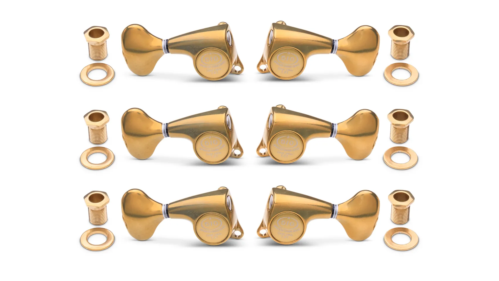 Gotoh Guitar Tuners 1:21 - 6-String, Antique Gold | Taylor Guitars
