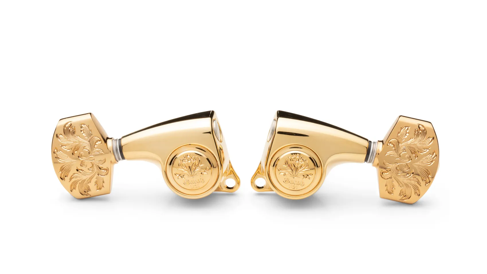 Gotoh Luxury Guitar Tuners 1:21 - 6-String, Polished Gold | Taylor