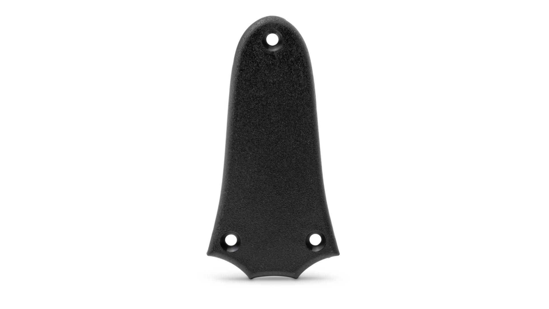 Taylor Truss Rod Cover Black Plastic 3 hole