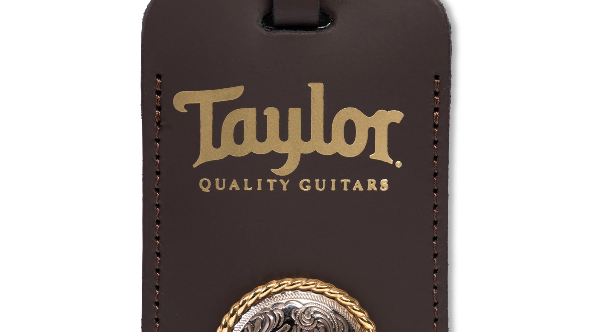 Taylor110純正キグバック付き。 Home & Gifts - Taylor Leather Luggage Tag W/Concho