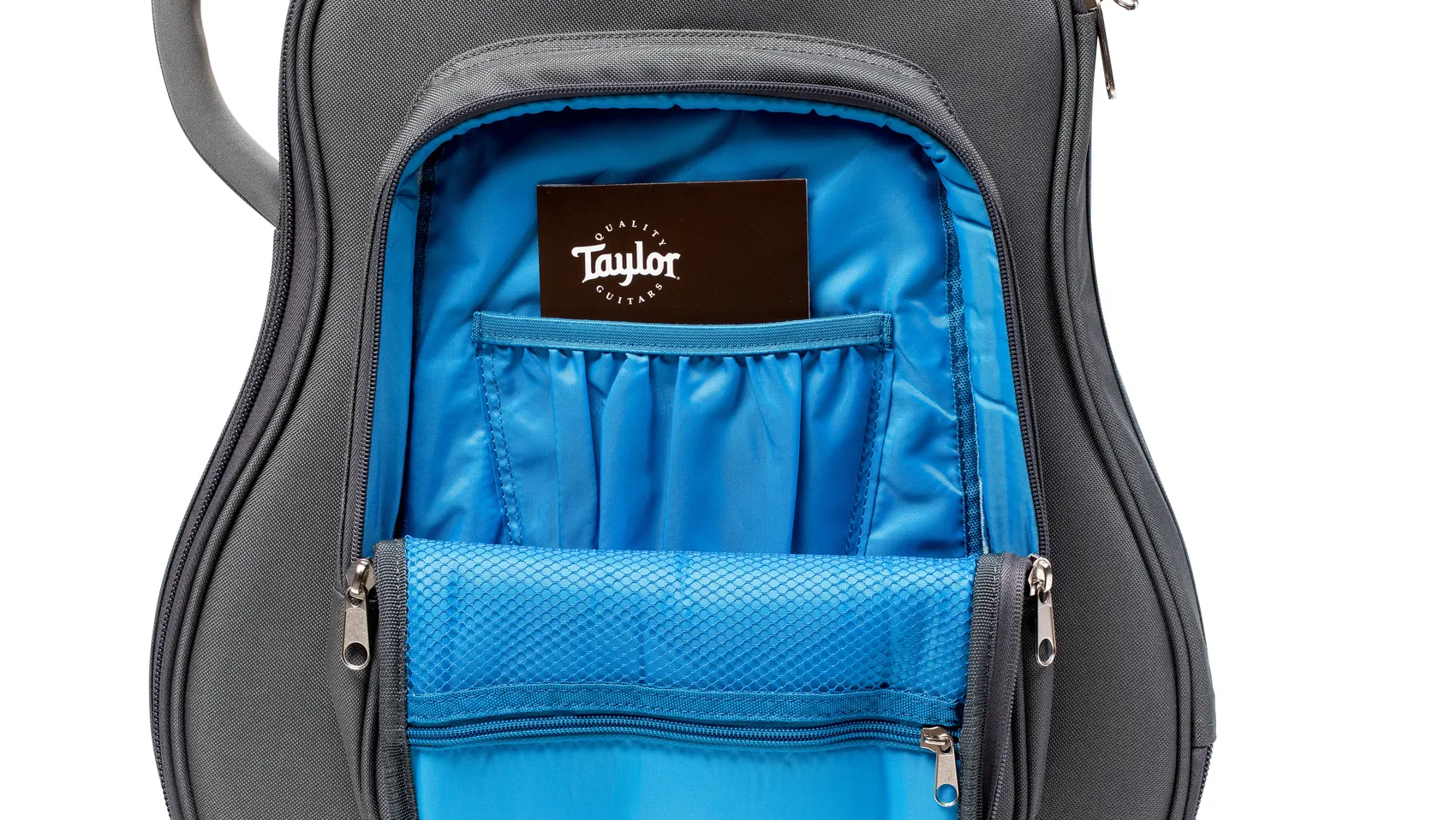 Hard Cases - Taylor AeroCase, T5z, 6-String, Grey | Taylor Guitars