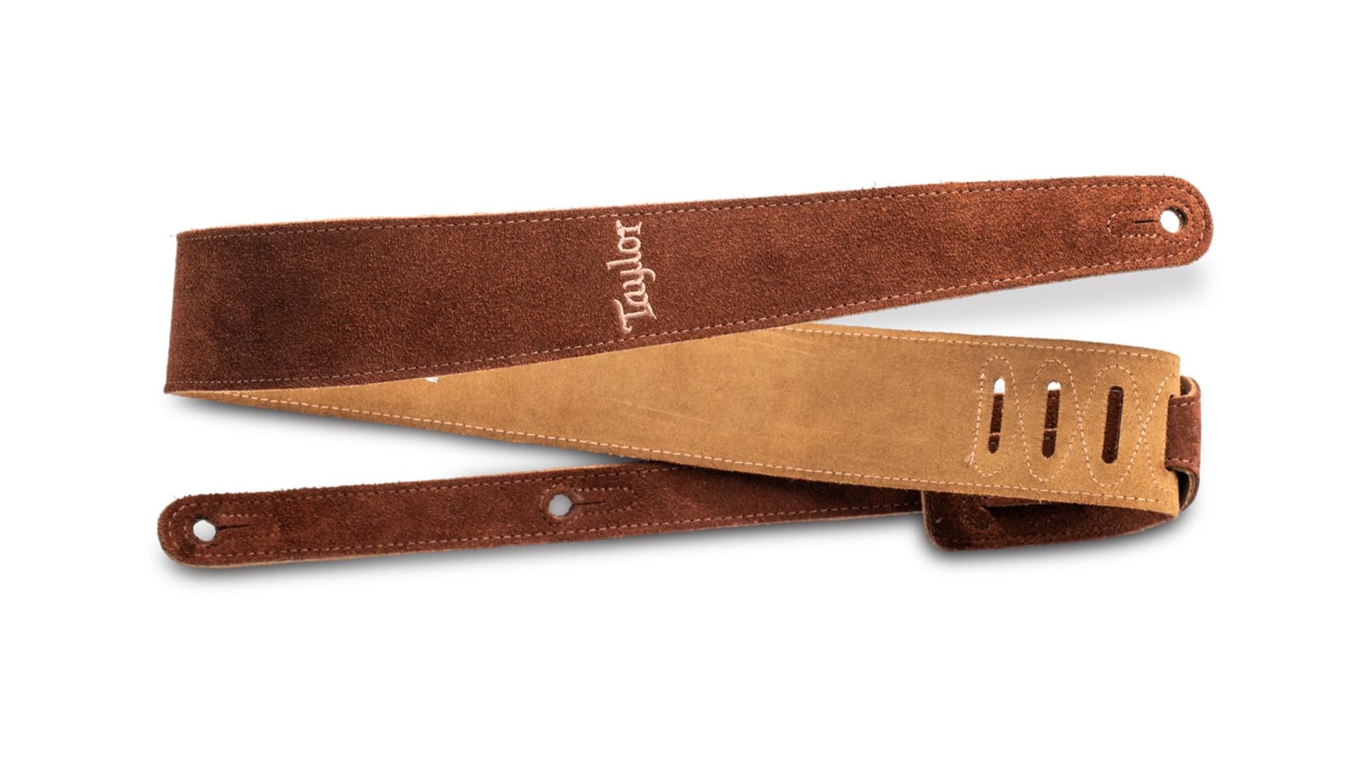 Taylor 2.5 Embroidered Suede Guitar Strap