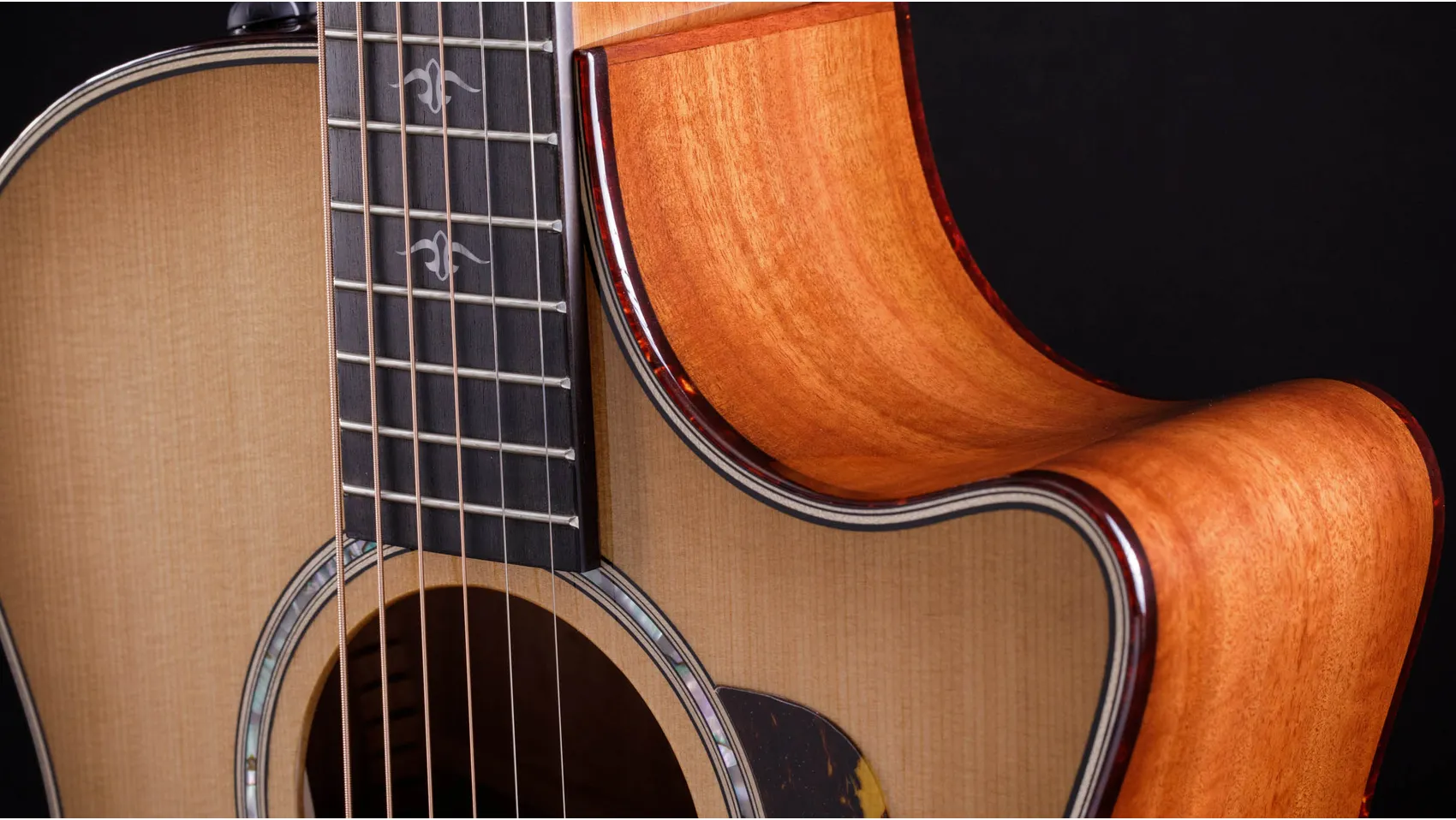 514ce Red Ironbark Acoustic-Electric Guitar | Taylor Guitars