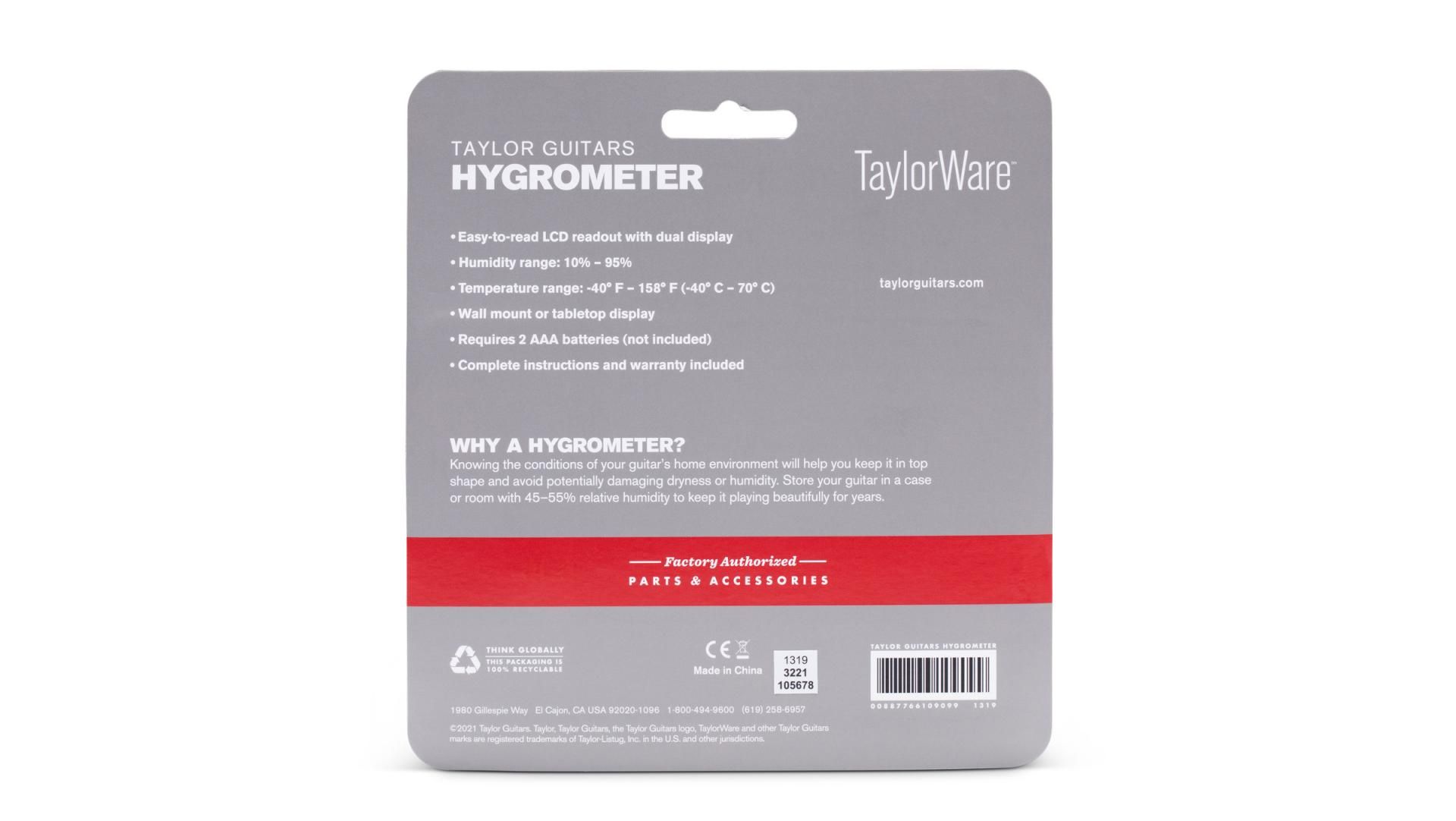 Taylor 80359 Mini Hygro-Thermometer