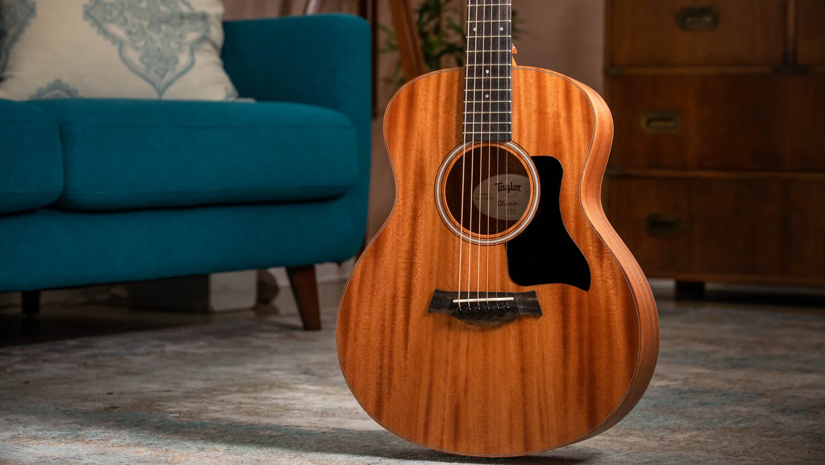 GS Mini-e Mahogany Layered Sapele Acoustic-Electric Guitar 
