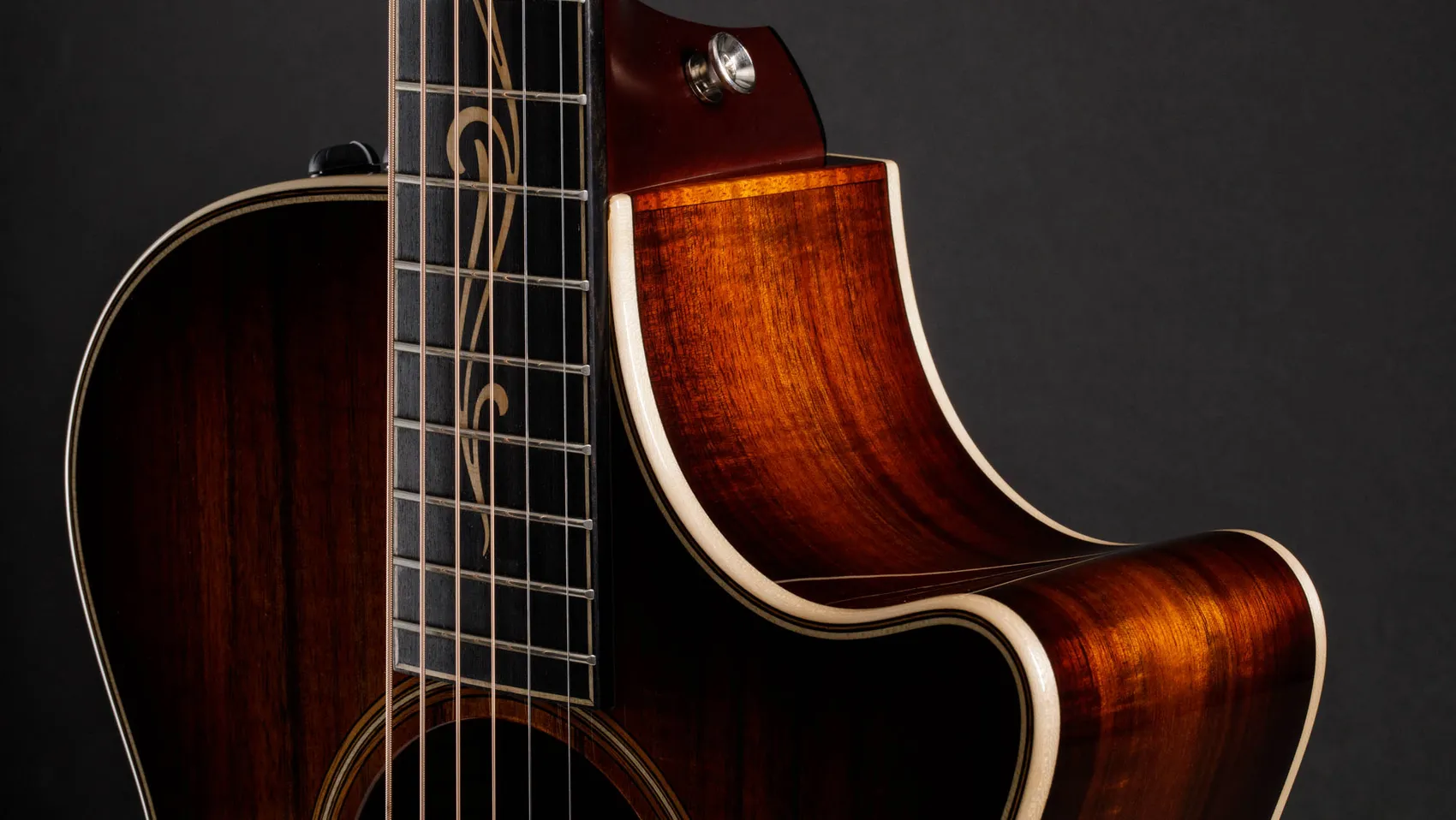 K22ce 12-Fret Hawaiian Koa Acoustic-Electric Guitar | Taylor Guitars