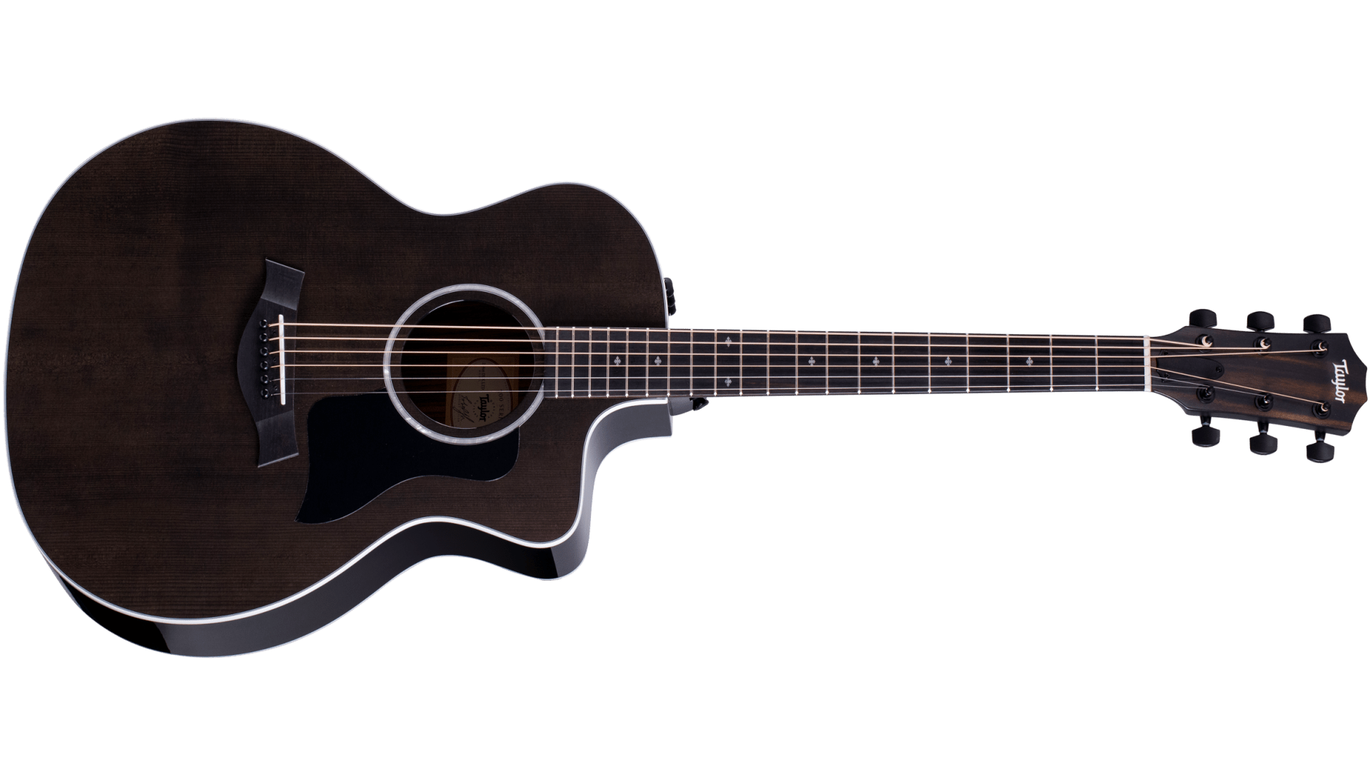 Taylor 214ce DLX LTD Acoustic Guitar - Trans Grey - Huber Breese Music