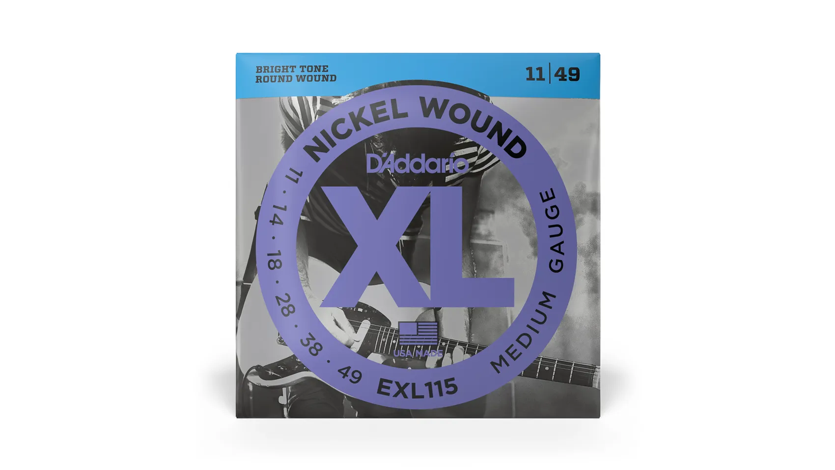 Strings - D'Addario EXL115 Nickel Wound Electric Guitar Strings