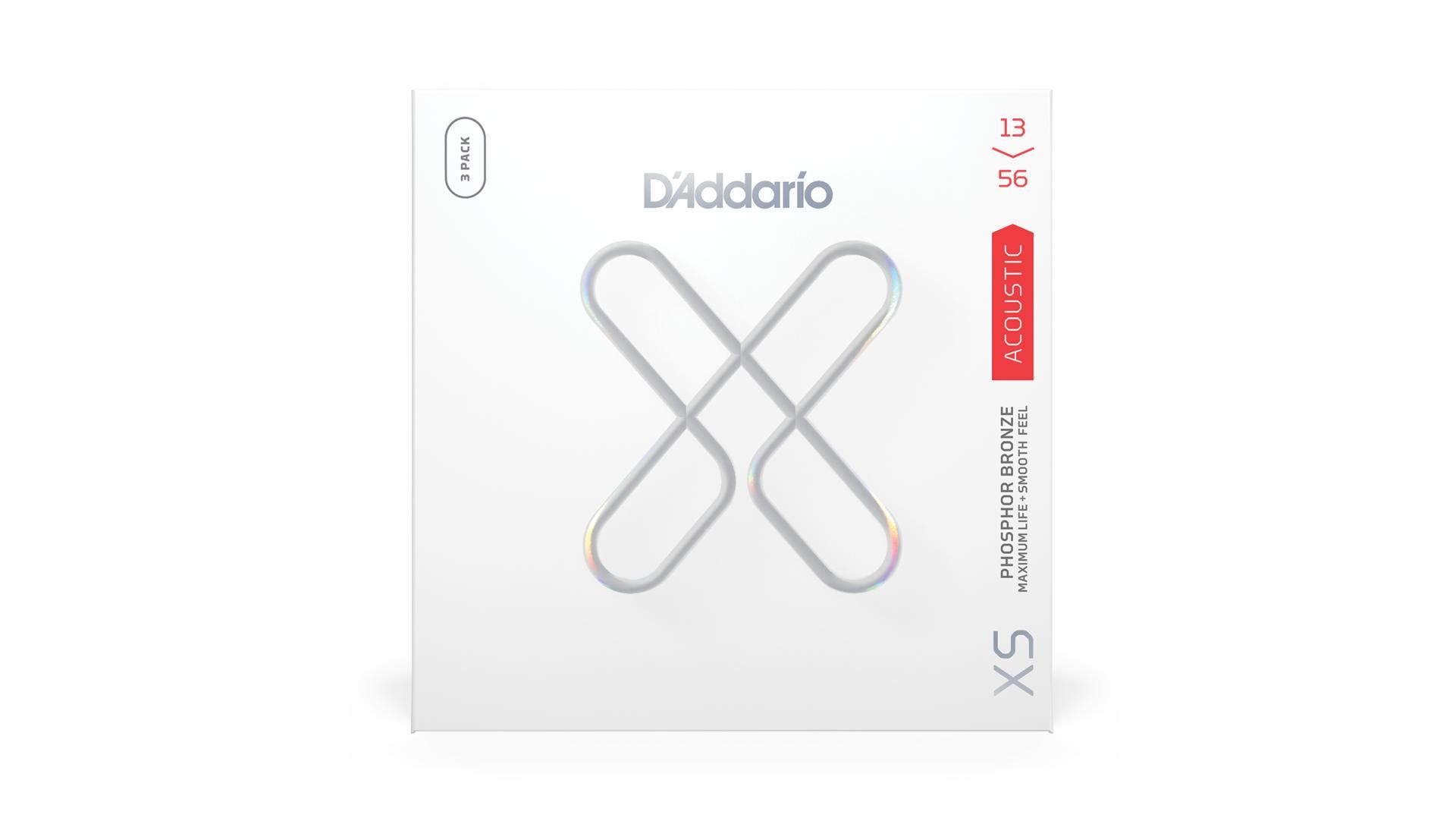 D Addario 13 56 Medium XS Phosphor Bronze Coated Acoustic Guitar Strings 3 Pack Taylor Guitars