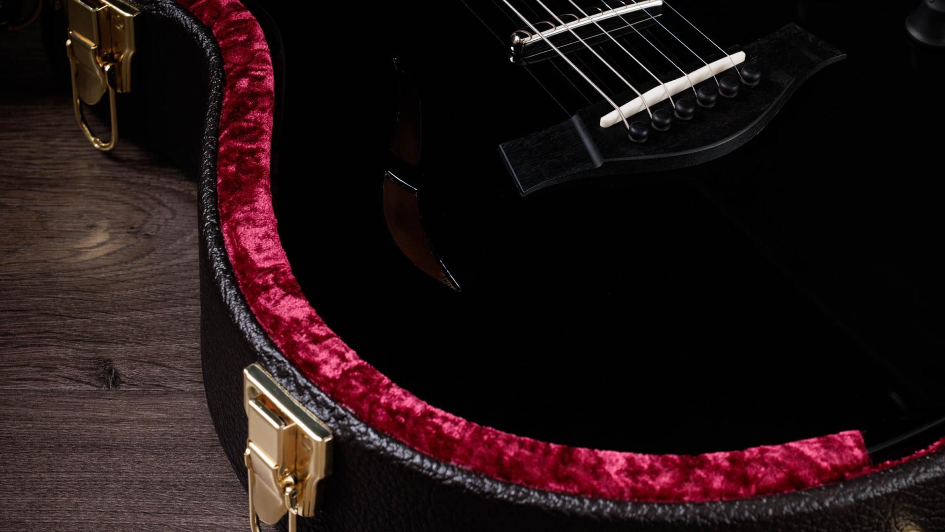 T5z Pro, Black Shamel Ash Acoustic Guitar | Taylor Guitars