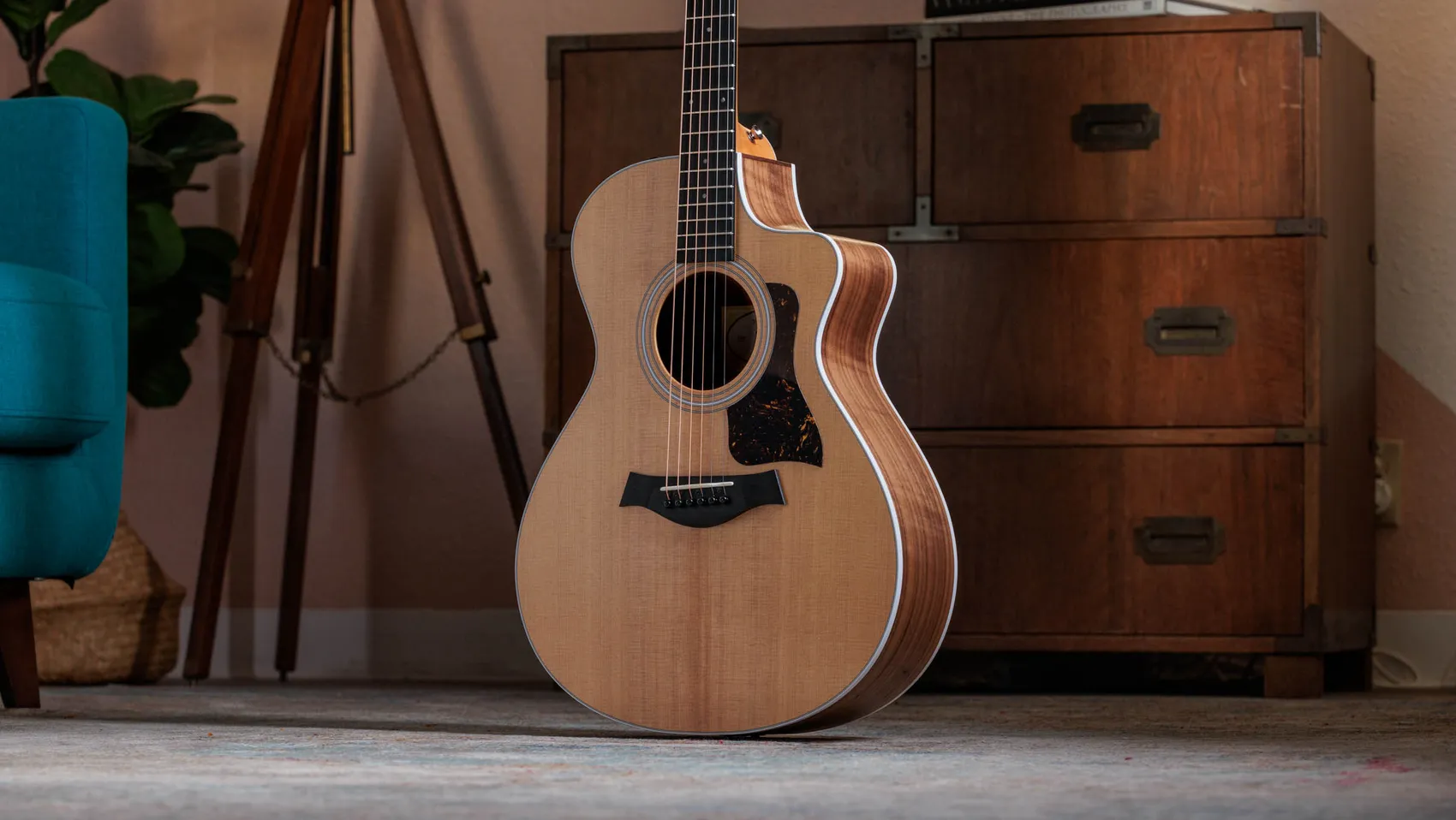 212ce Walnut Acoustic-Electric Guitar | Taylor Guitars