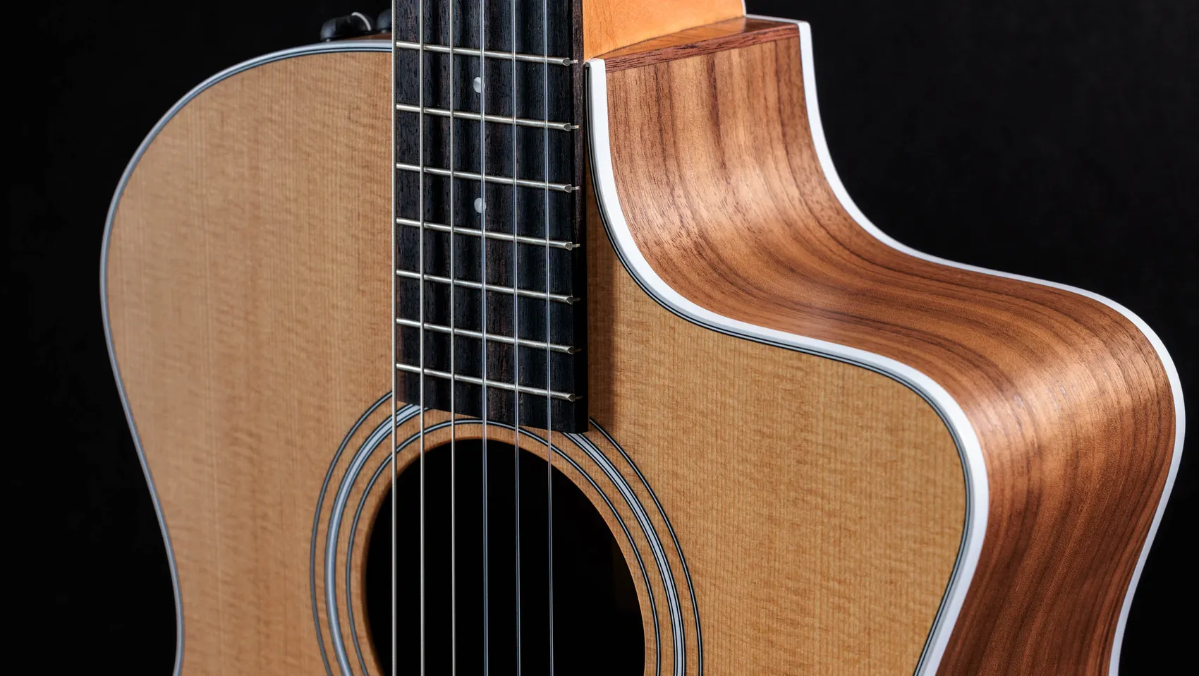 214ce-N Walnut Acoustic-Electric Guitar | Taylor Guitars