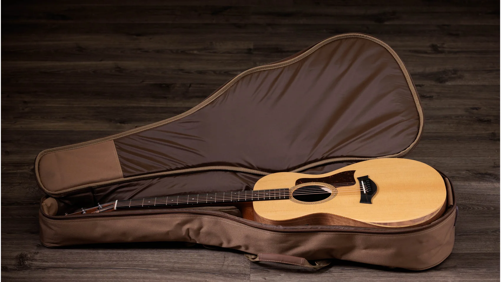 Academy 12e Walnut Acoustic-Electric Guitar | Taylor Guitars