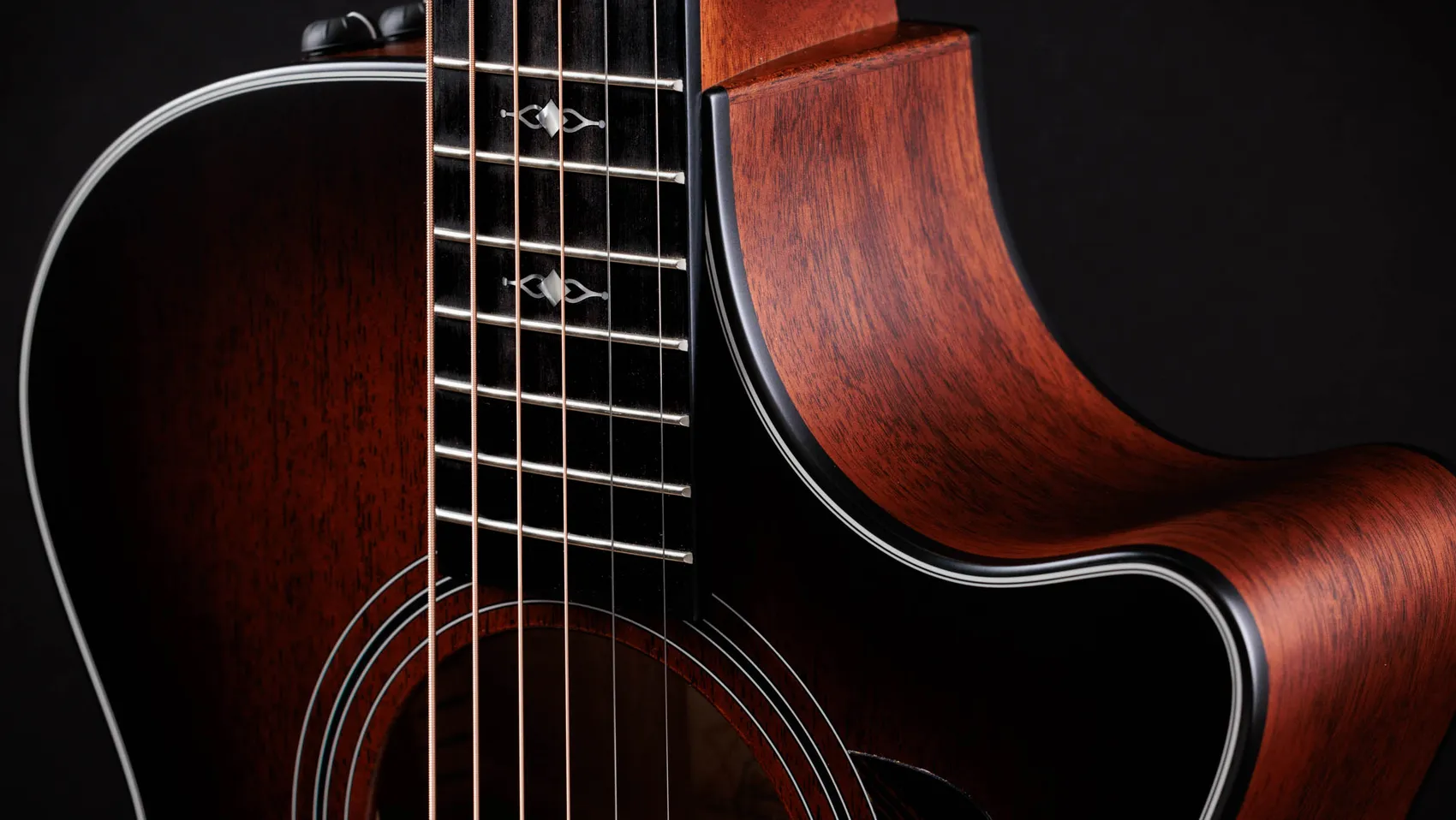 322ce Tropical Mahogany Acoustic-Electric Guitar | Taylor Guitars