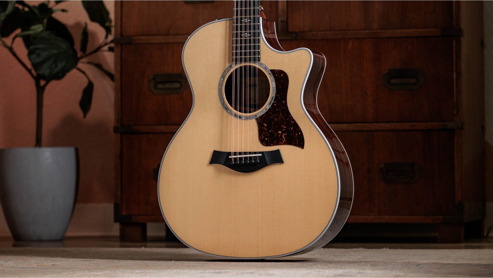 454ce SB Indian Rosewood Acoustic-Electric Guitar | Taylor