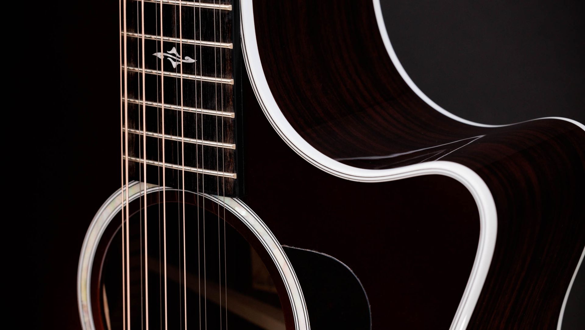 454ce Indian Rosewood Acoustic-Electric Guitar | Taylor Guitars
