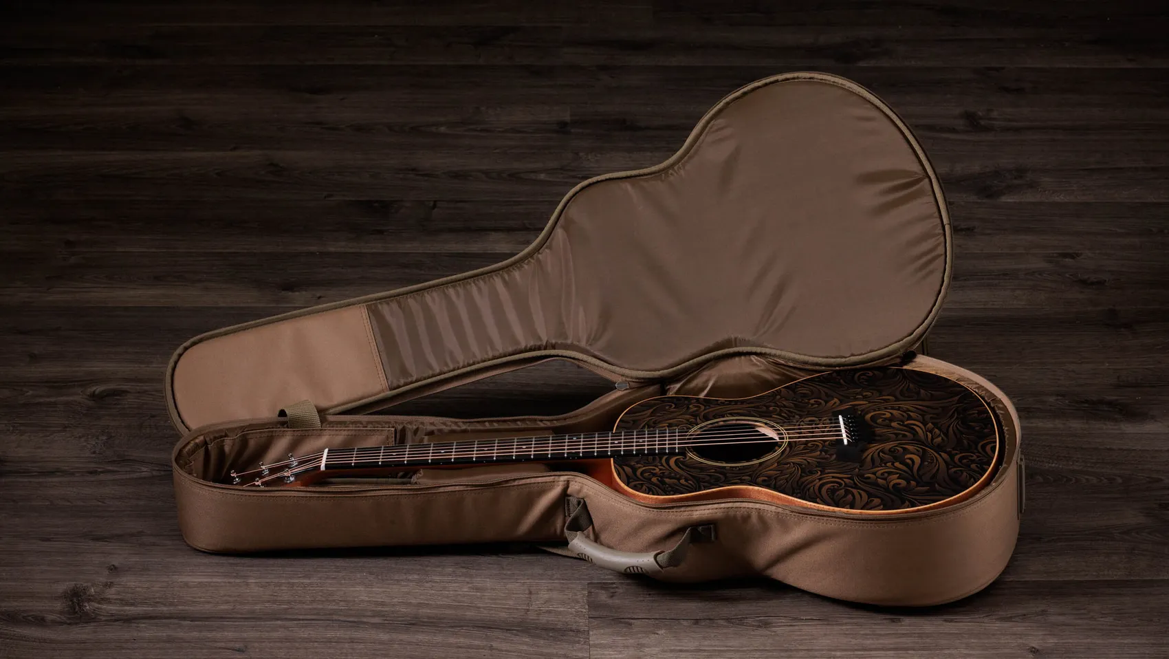 GS Mini-e Special Edition, Paisley Burst Layered Sapele Acoustic