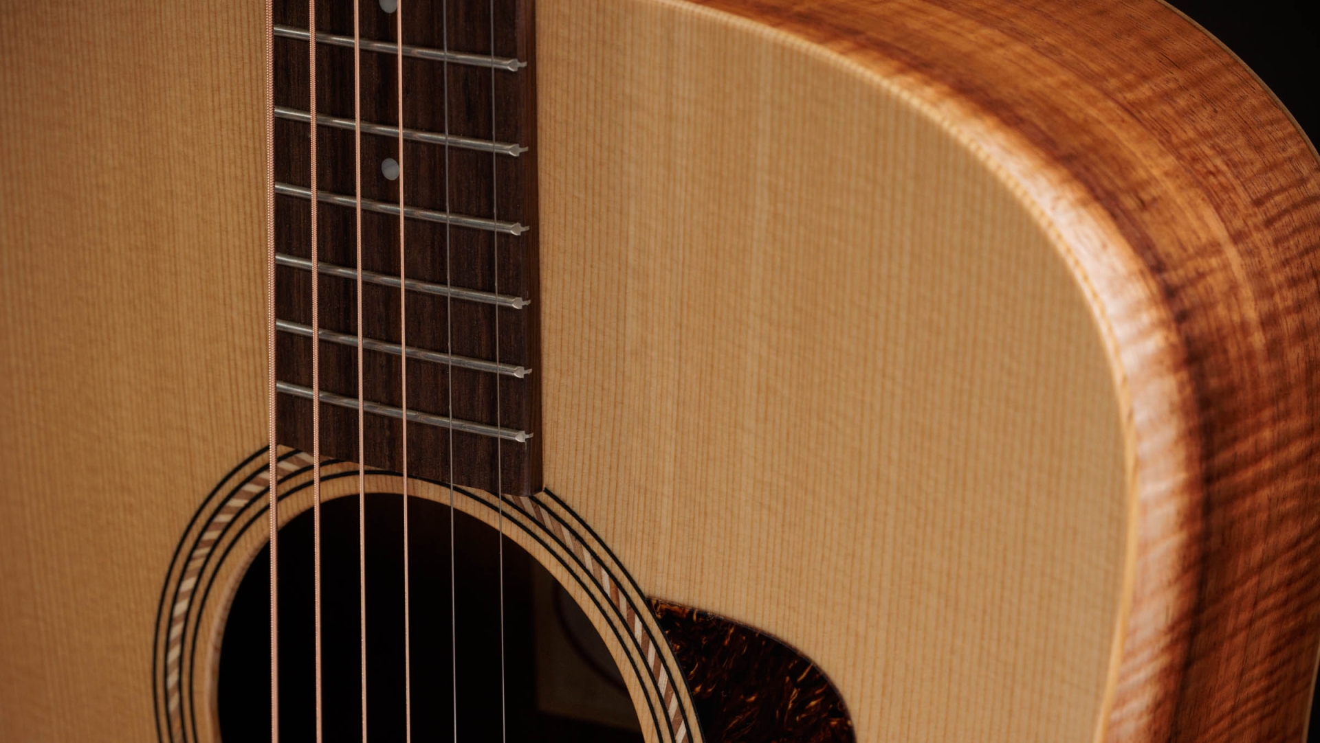 Academy 10e LTD Hawaiian Koa Acoustic-Electric Guitar