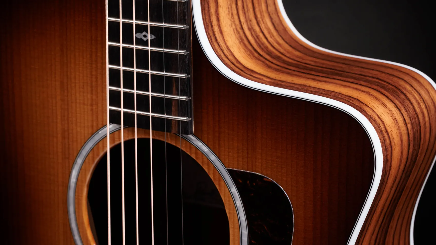 Sunset Blvd 214ce DLX SEB Indian Rosewood Acoustic-Electric Guitar