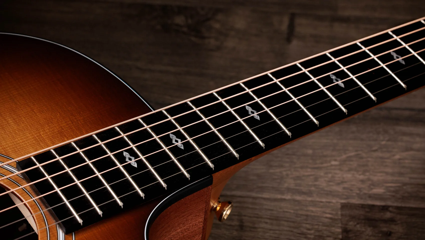 Sunset Blvd 114ce SEB Sapele Acoustic-Electric Guitar | Taylor Guitars