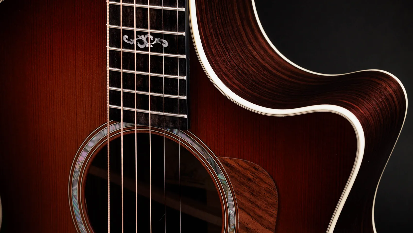 Sunset Blvd 714ce SEB Indian Rosewood Acoustic-Electric Guitar