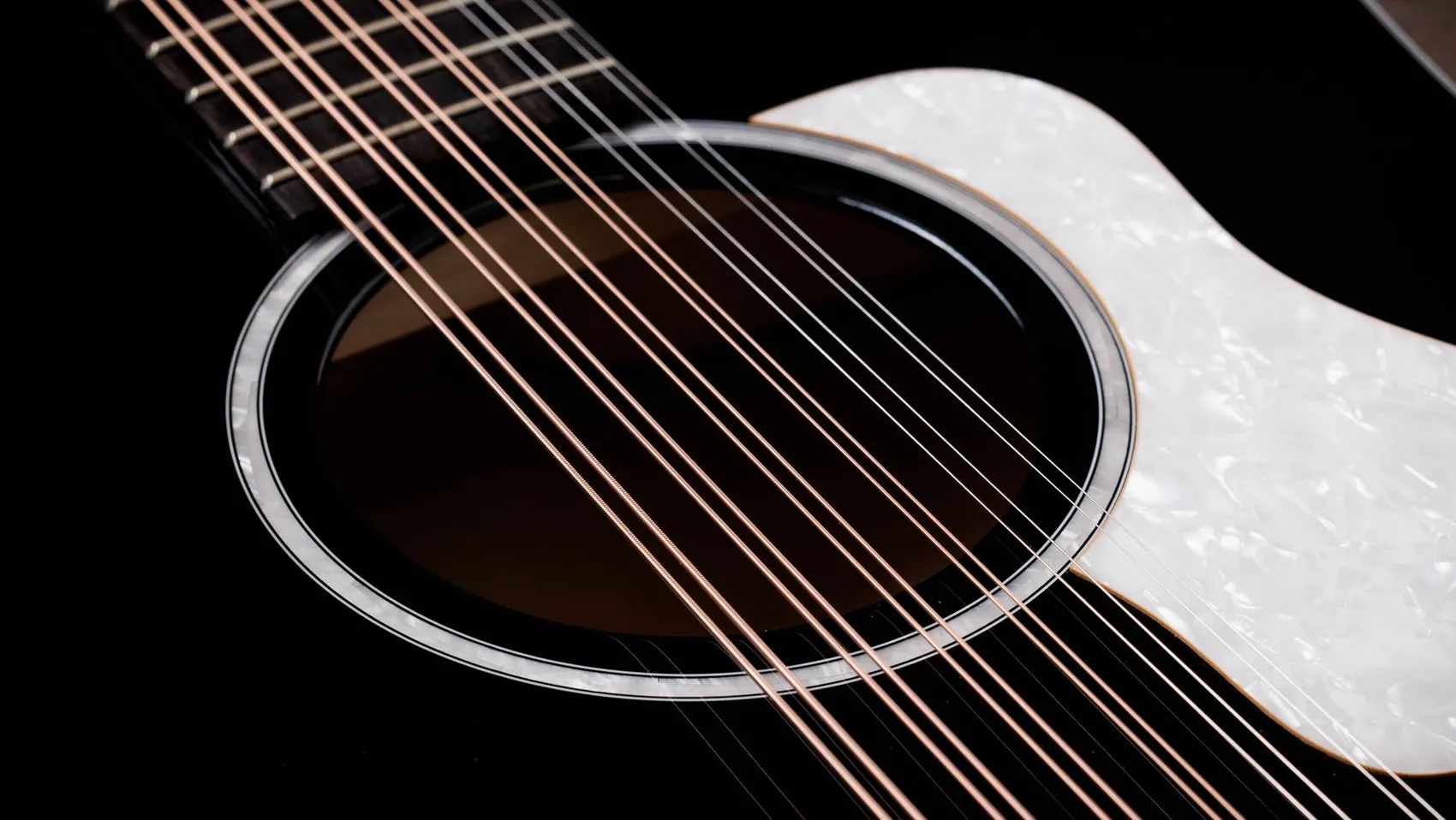 250ce Plus BLK Doce Doble Big Leaf Maple Acoustic-Electric Guitar