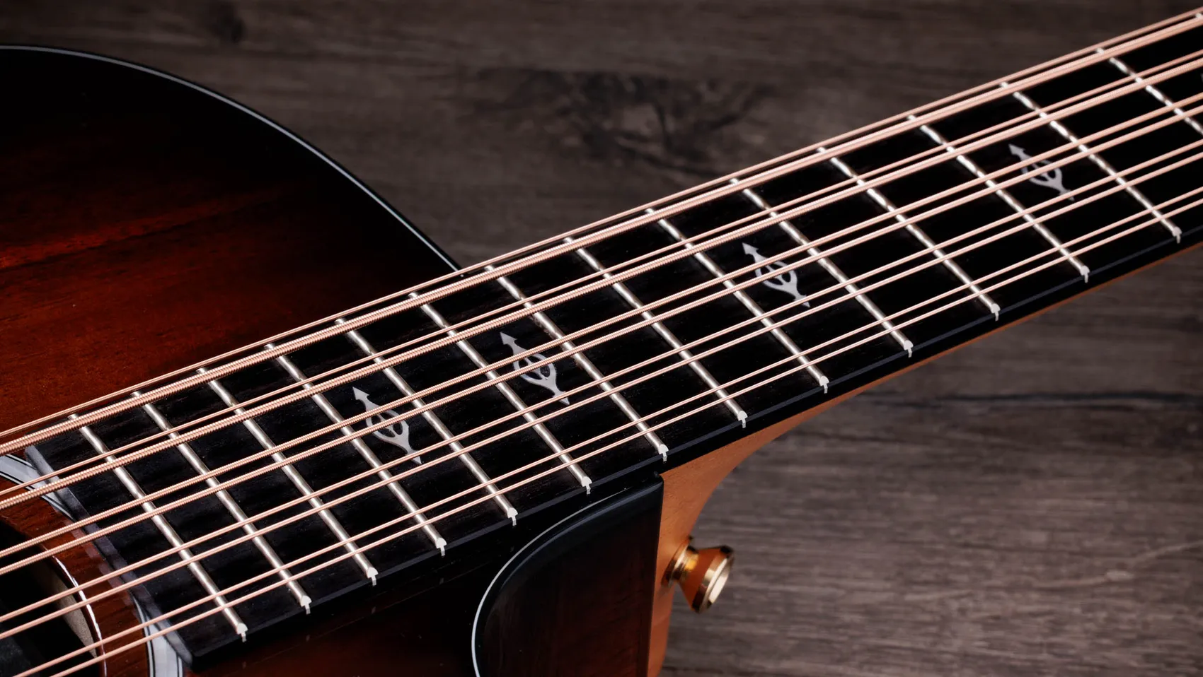 260ce-K DLX Bajo Quinto Hawaiian Koa Acoustic Guitar | Taylor Guitars