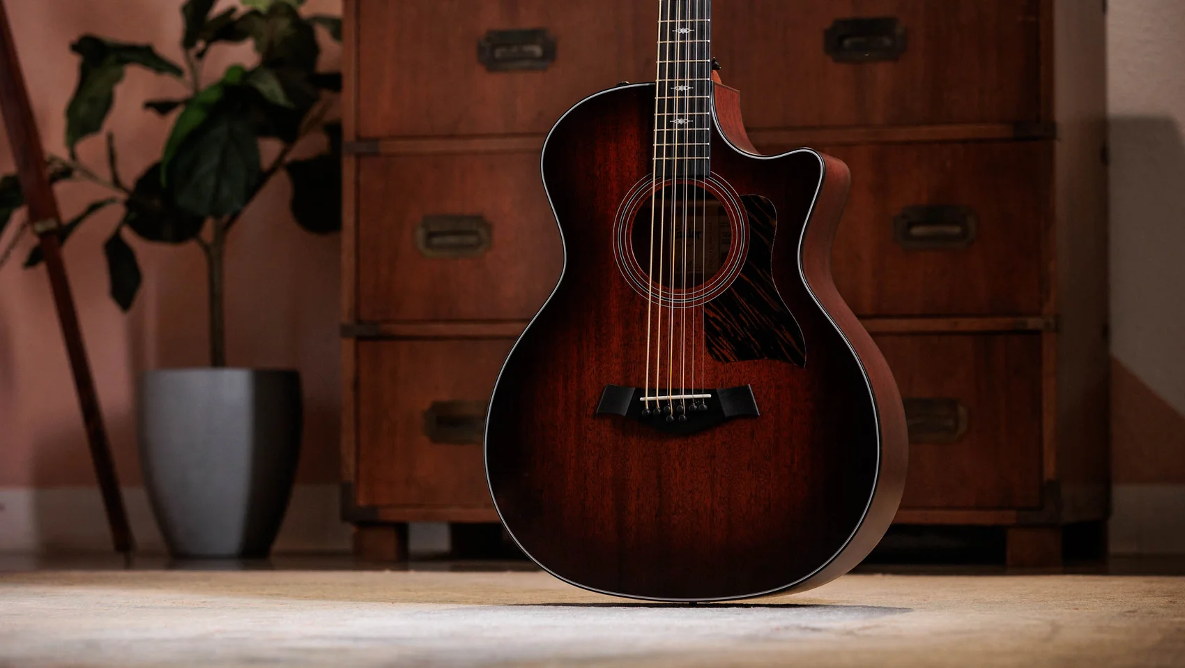 324ce Baritone-8 LTD Acoustic-Electric Guitar | Taylor Guitars