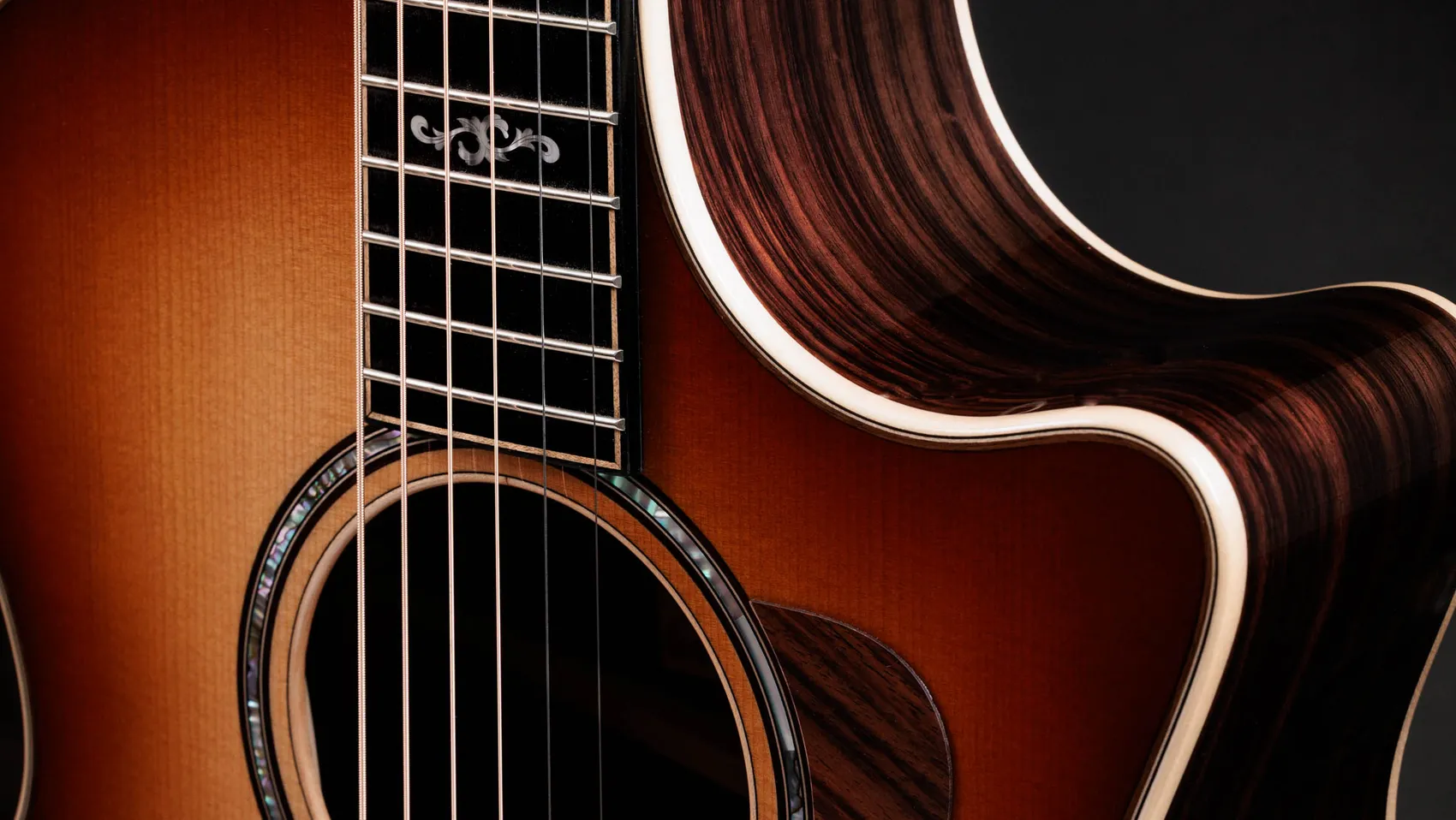 Sunset Blvd 814ce SEB Indian Rosewood Acoustic-Electric Guitar