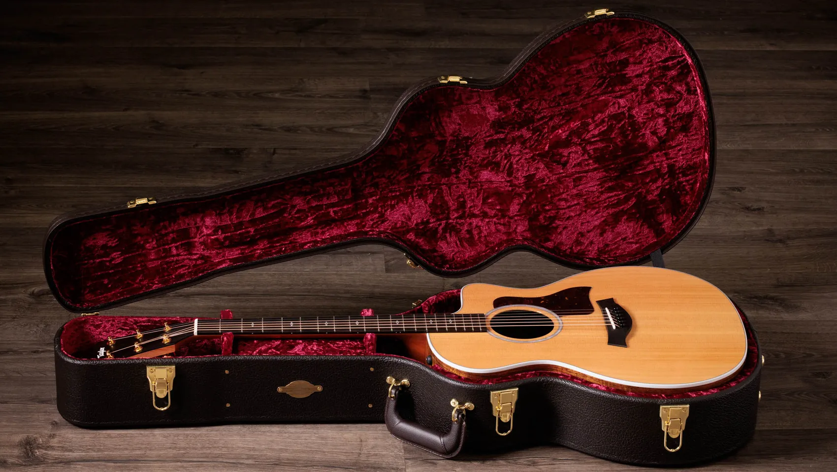 Sunset Blvd 214ce DLX Figured Ovangkol Ovangkol Acoustic-Electric