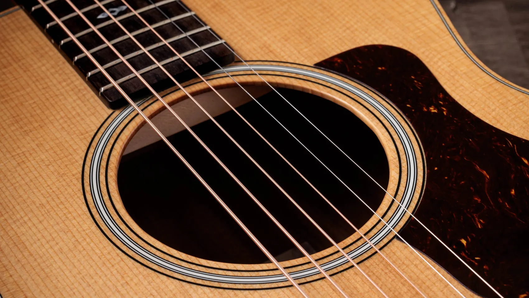 Sunset Blvd GS Mini-e Figured Ovangkol Ovangkol Acoustic-Electric