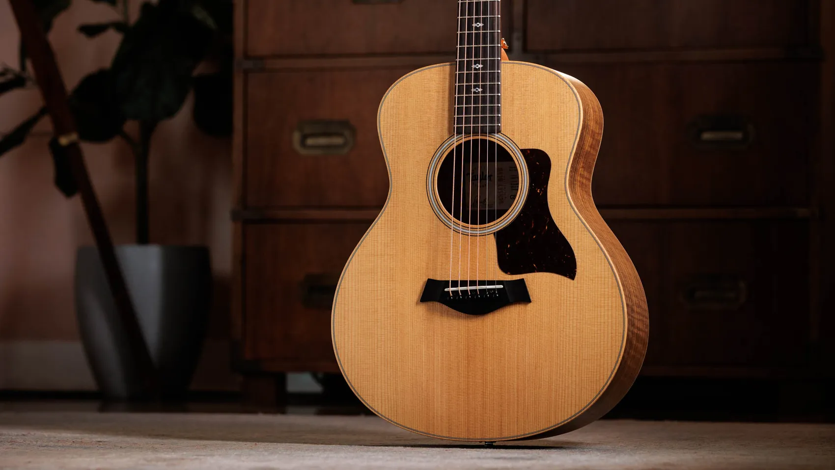 Sunset Blvd GS Mini-e Figured Ovangkol Ovangkol Acoustic-Electric