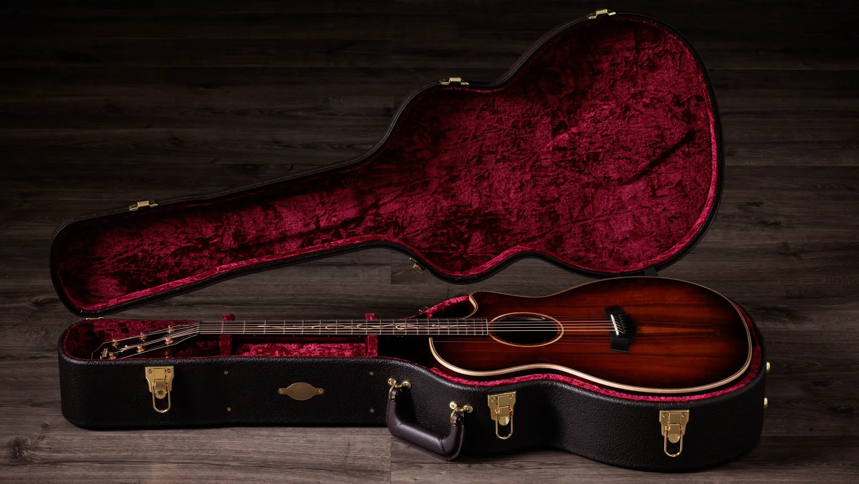 美品 Taylor K24ce Next Generation K24ce Hawaiian Koa Acoustic-Electric Guitar
