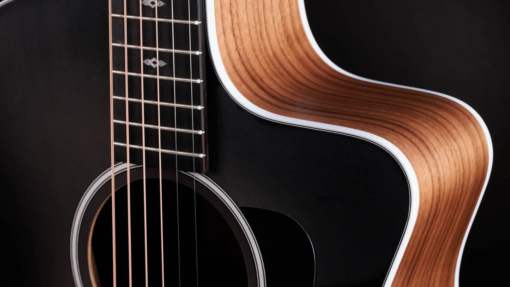 Sunset Blvd 214ce Eclipse Burst Walnut Acoustic-Electric Guitar