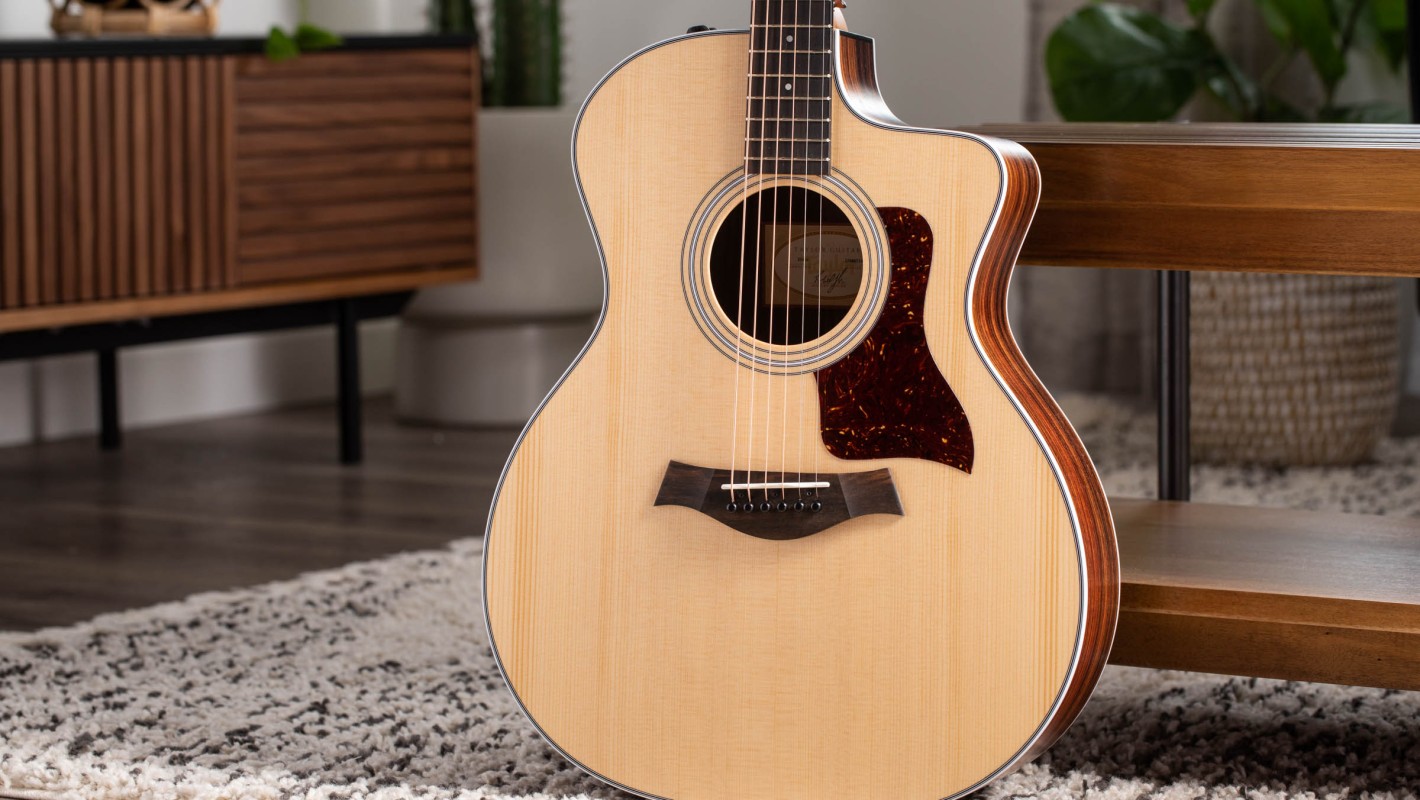 214ce Layered Rosewood Acoustic-Electric Guitar | Taylor Guitars