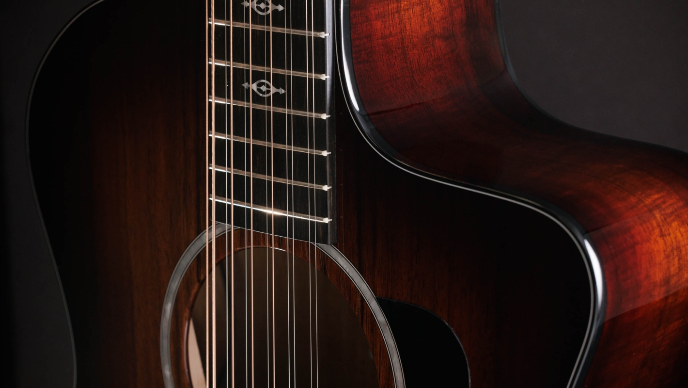 264ce-K DLX Hawaiian Koa Acoustic-Electric Guitar | Taylor