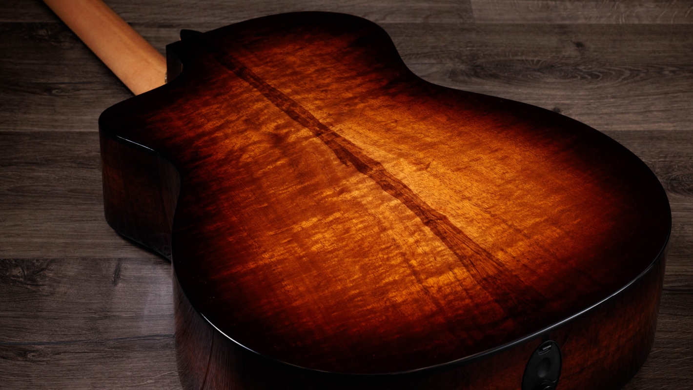 264ce-K DLX Hawaiian Koa Acoustic-Electric Guitar | Taylor