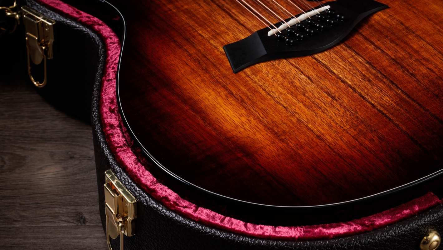 264ce-K DLX Hawaiian Koa Acoustic-Electric Guitar | Taylor