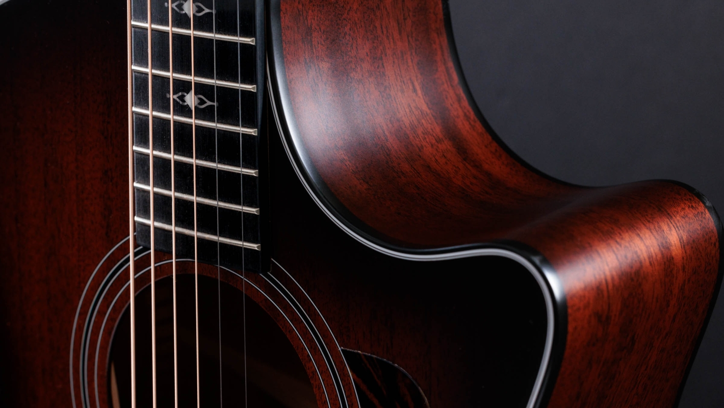 324ce Tropical Mahogany Acoustic Electric Guitar Taylor Guitars