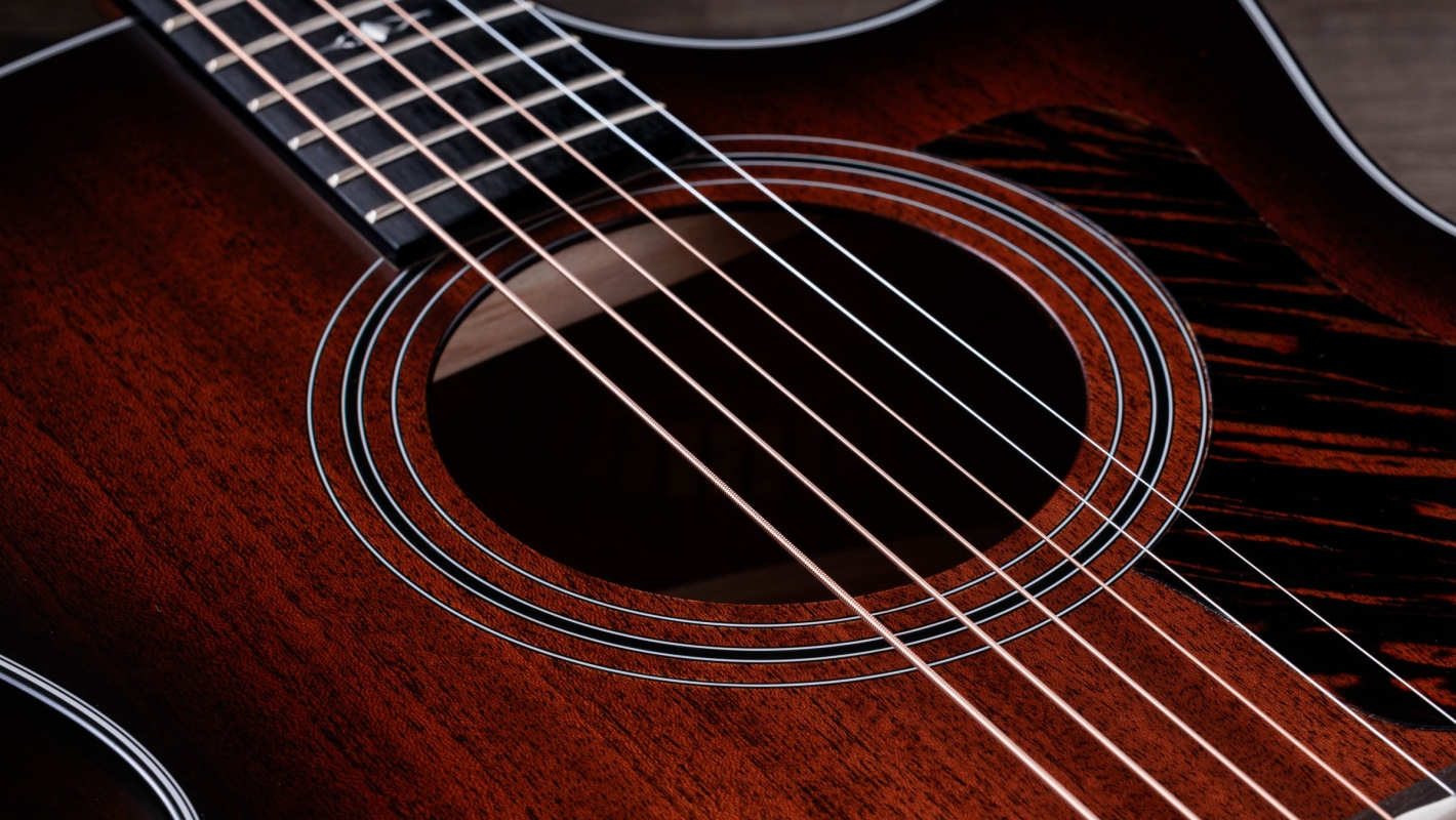 324ce Tropical Mahogany Acoustic-Electric Guitar | Taylor